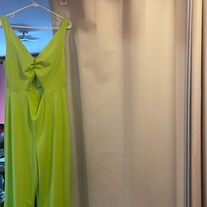 Lime Green Jumpsuit